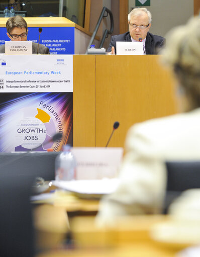 Interparliamentary Conference  on Economic Governance of the  European Union - The European  Semester Cycles 2013 and 2014  - Enhanced fiscal surveillance  in EMU