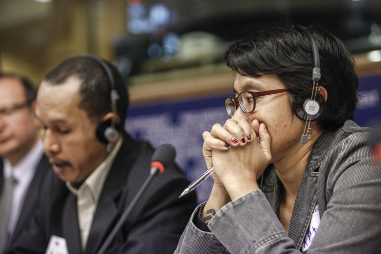 Photo 12: DROI Hearing on the human rights situation in West Papua, Republic of Indonesia