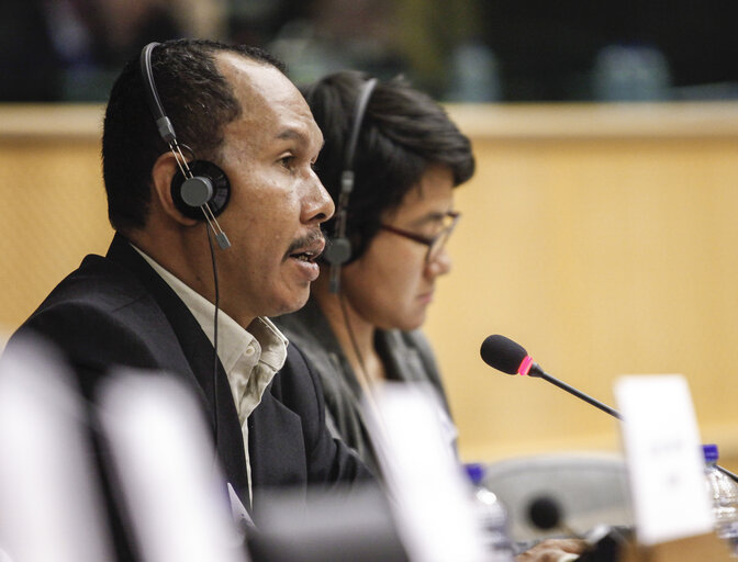 Photo 8: DROI Hearing on the human rights situation in West Papua, Republic of Indonesia