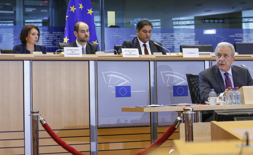 Photo 1 : Hearing of Commissioner-designate for Migration and Home Affairs - LIBE