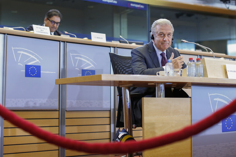 Fotografia 46: Hearing of Commissioner-designate for Migration and Home Affairs - LIBE