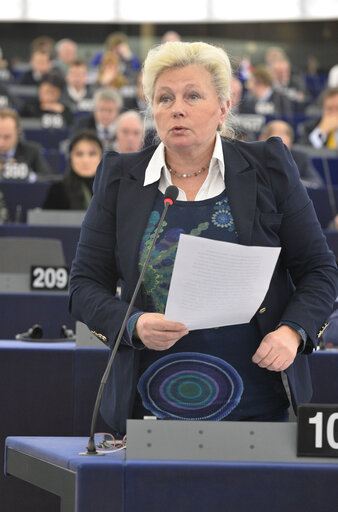 Fotografie 2: Zuzana ROITHOVA in the Hemicycle