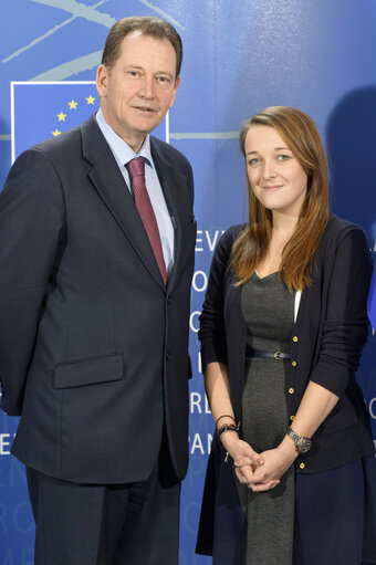 Foto 3: Graham WATSON meets with Perran BYLES