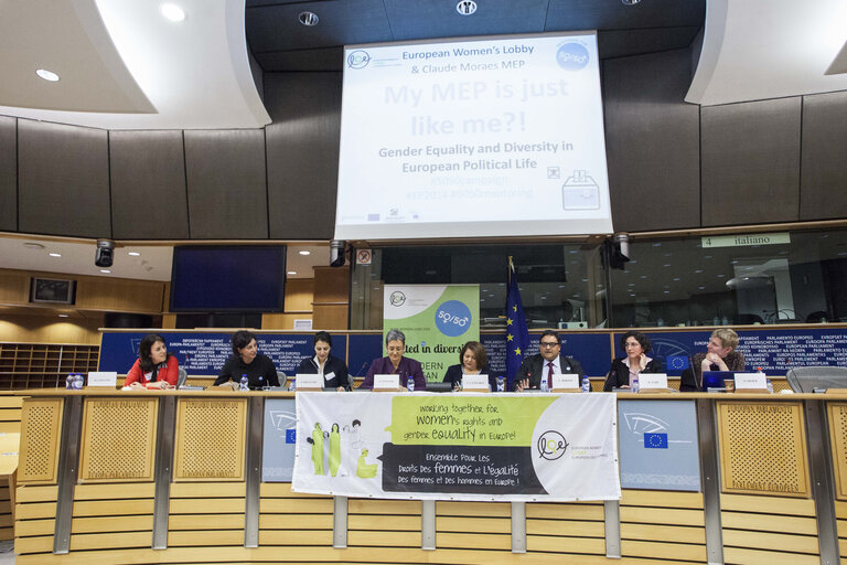 Fotografija 17: Gender Equality and Diversity in European Life for a more representative, equal and Democratic Europe