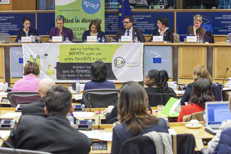 Fotografija 14: Gender Equality and Diversity in European Life for a more representative, equal and Democratic Europe