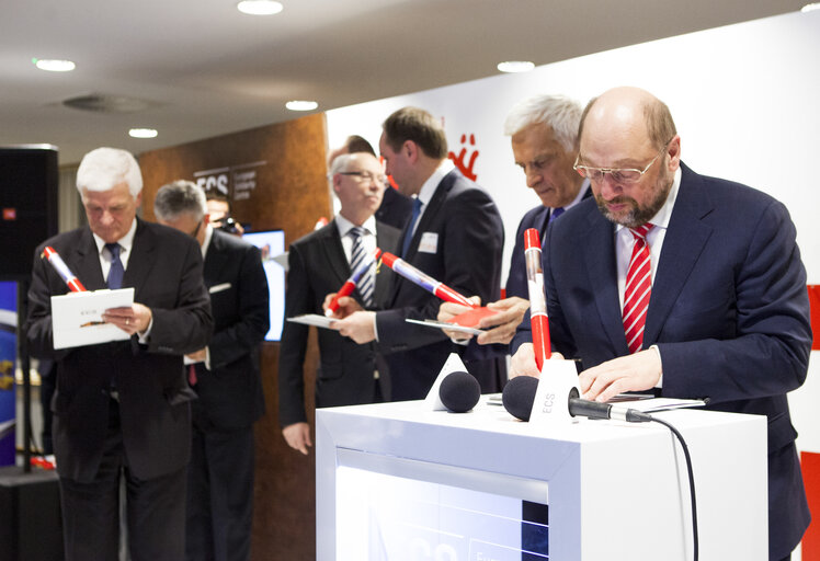 Opening of the Solidarnosc Centre exhibition