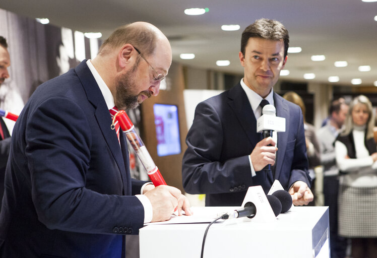 Opening of the Solidarnosc Centre exhibition