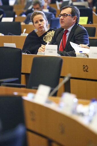 Photo 41 : Hearing of Commissioner-designate for Migration & Home Affairs