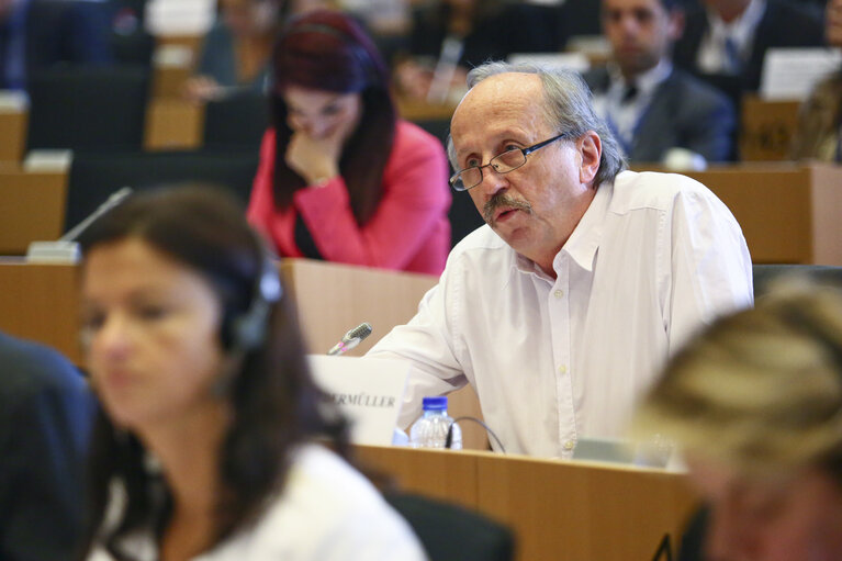 Photo 32 : Hearing of Commissioner-designate for Migration & Home Affairs