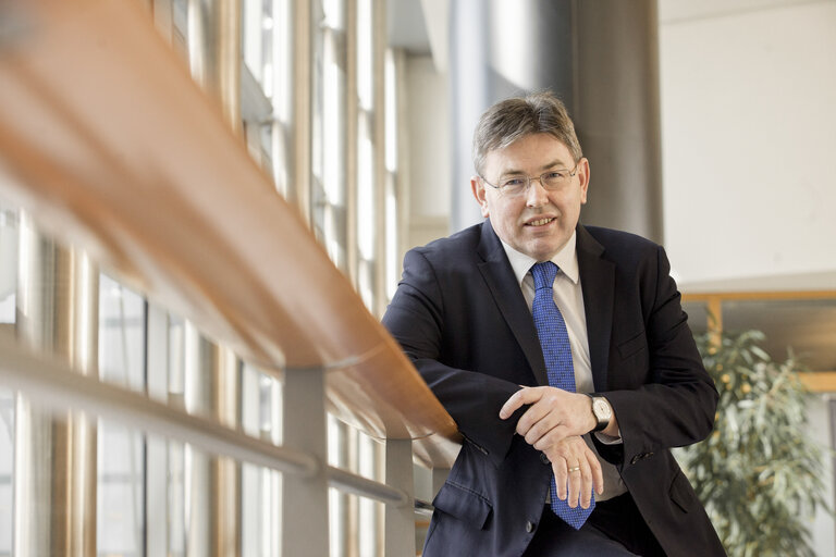 Fotografia 5: MEP Derk Jan EPPINK at the European Parliament in Brussels