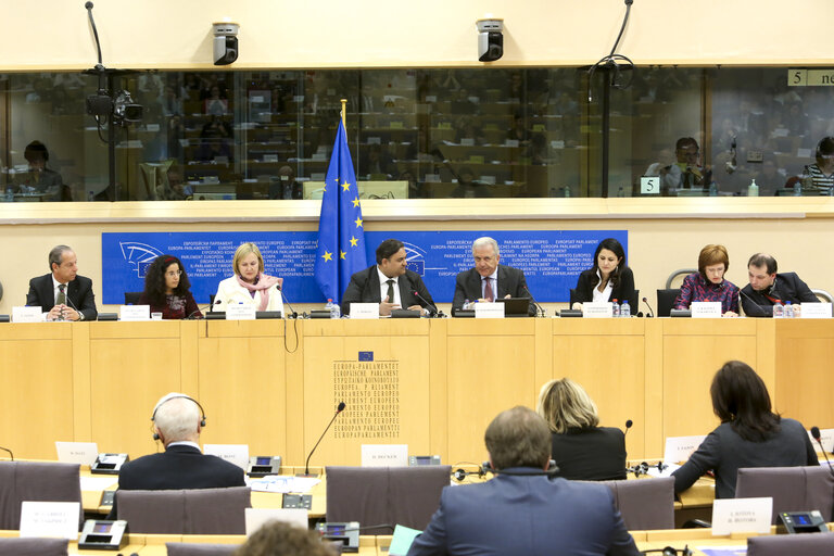 Foto 2: LIBE committee meeting:  Situation in the Mediterranean and the need for a holistic approach to migration - discussion with European Commissioner in charge of Migration, Home Affairs and Citizenship