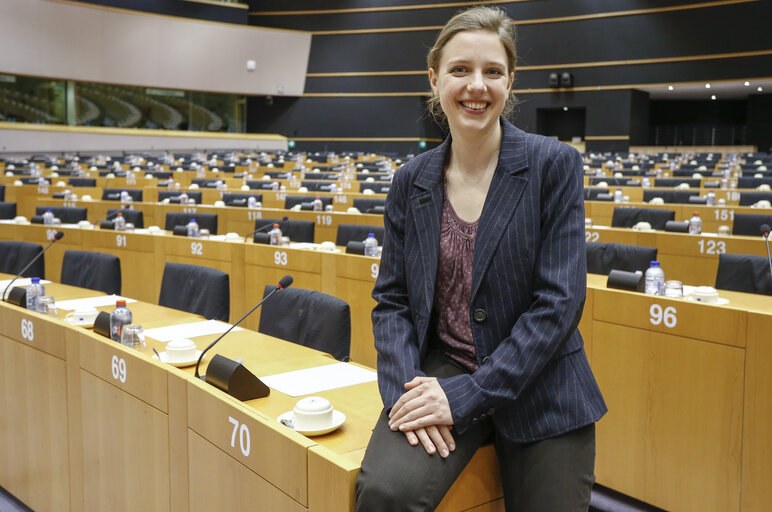 Suriet 11: MEP Rina Ronja KARI at the European Parliament in Brussels