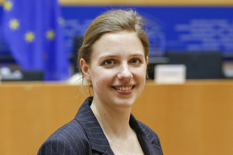 Suriet 7: MEP Rina Ronja KARI at the European Parliament in Brussels