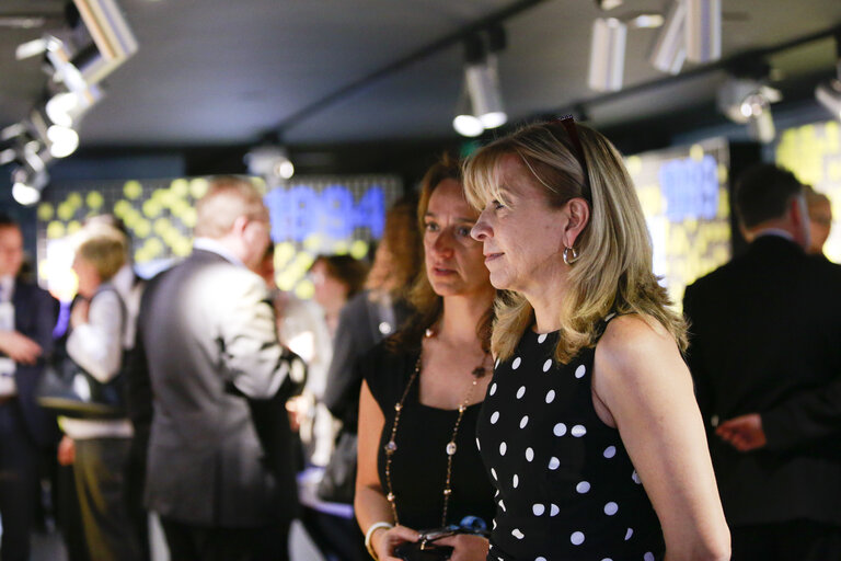 Opening of an exhibition at the Parlementarium