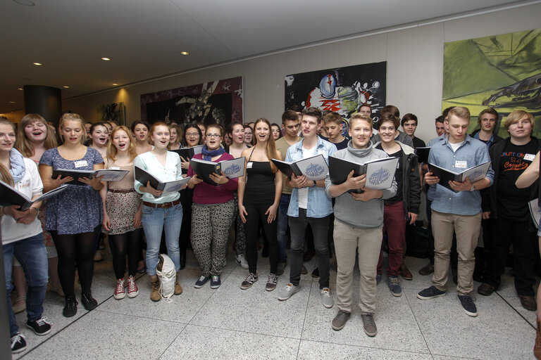 Fotogrāfija 14: School choir from Neustrelitz