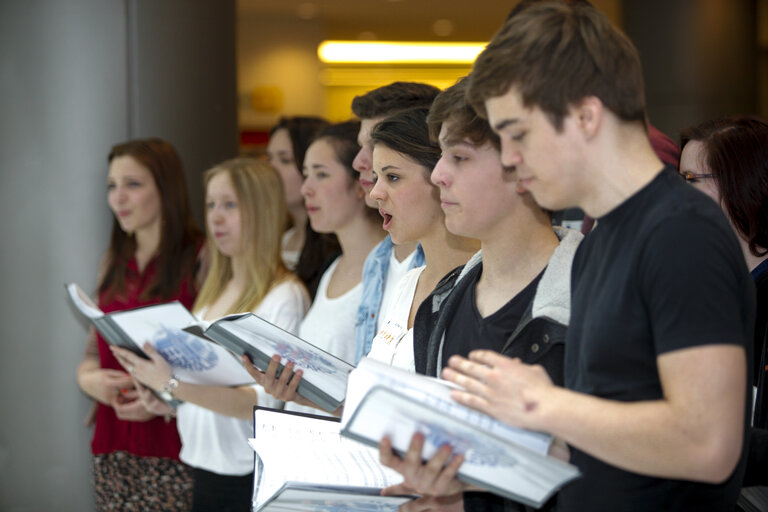 Billede 4: School choir from Neustrelitz