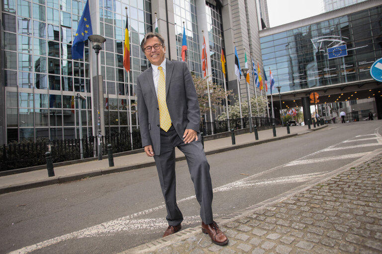 MEP Libor ROUCEK at the European Parliament in Brussels