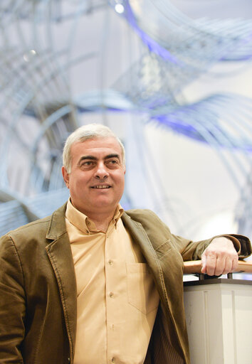 MEP Nikos CHRYSOGELOS at the European Parliament in Brussels