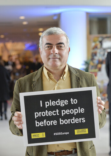 Fotogrāfija 13: MEP Nikos CHRYSOGELOS at the European Parliament in Brussels