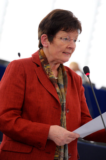 Fotagrafa 4: Elisabeth JEGGLE during Plenary session in Strasbourg April 2014