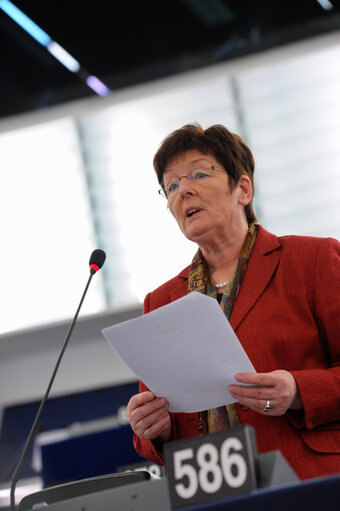 Fotagrafa 5: Elisabeth JEGGLE during Plenary session in Strasbourg April 2014