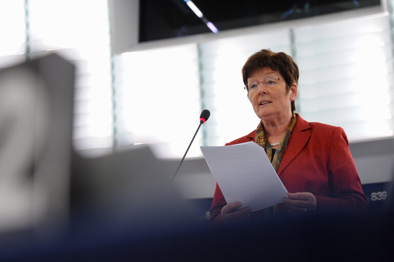 Fotagrafa 2: Elisabeth JEGGLE during Plenary session in Strasbourg April 2014