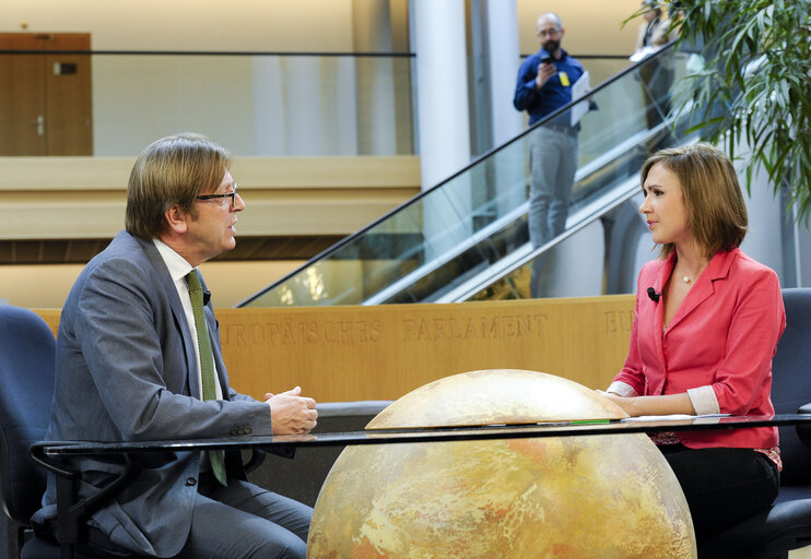 Zdjęcie 6: Interview of Guy VERHOFSTADT