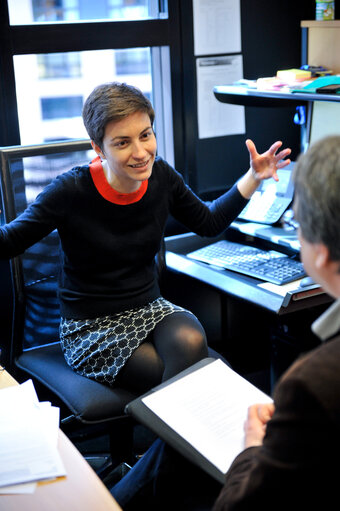 Fotografie 6: Interview of Franziska KELLER