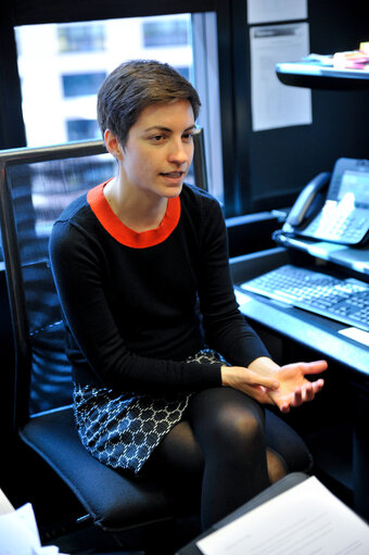 Fotografie 5: Interview of Franziska KELLER