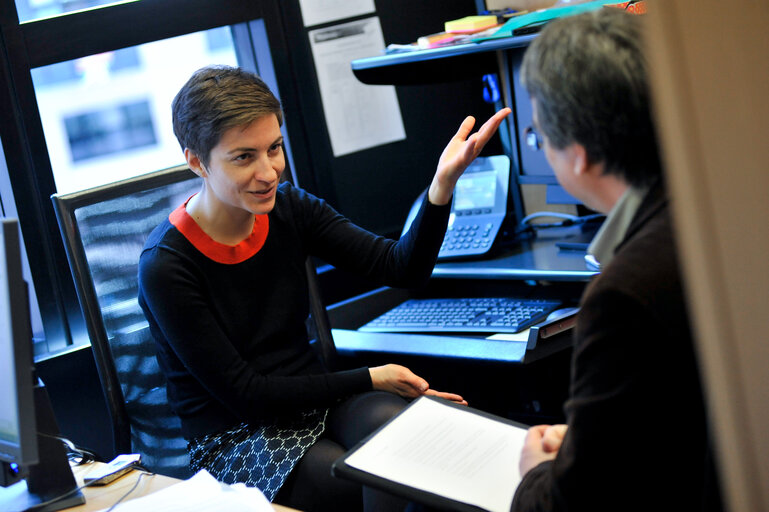 Fotografie 1: Interview of Franziska KELLER