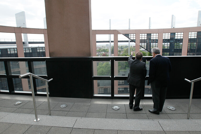 Fotografie 20: Official opening of the 13th floor Terrace - Building LOW