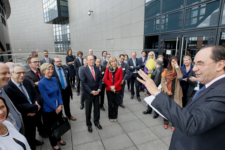 Fotografie 13: Official opening of the 13th floor Terrace - Building LOW