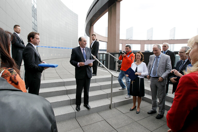 Fotografie 14: Official opening of the 13th floor Terrace - Building LOW