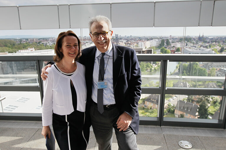 Fotografie 5: Official opening of the 13th floor Terrace - Building LOW