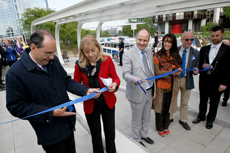 Fotografie 45: official opening of the pier of the European Parliament