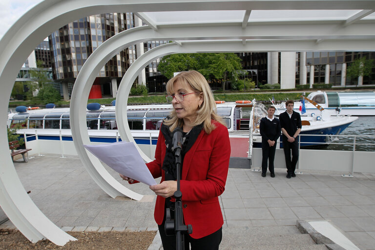 Fotografie 49: official opening of the pier of the European Parliament