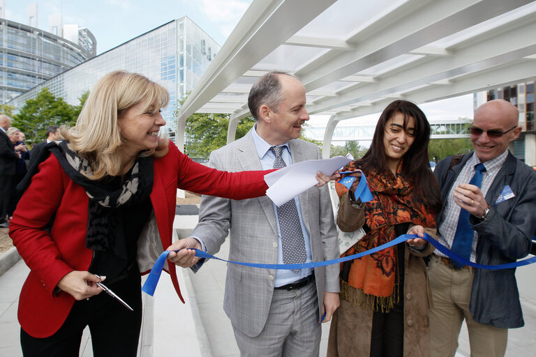 Fotografie 46: official opening of the pier of the European Parliament