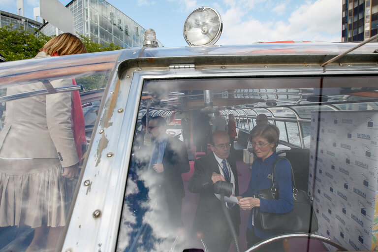 Fotografie 40: official opening of the pier of the European Parliament