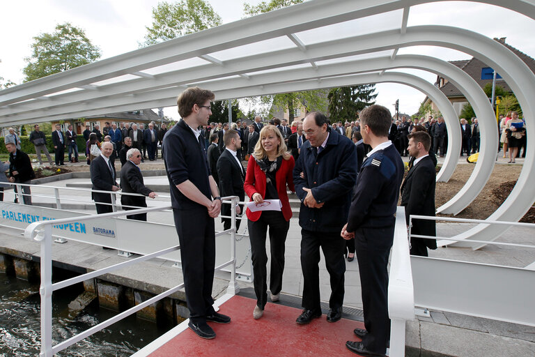 Fotografie 41: official opening of the pier of the European Parliament