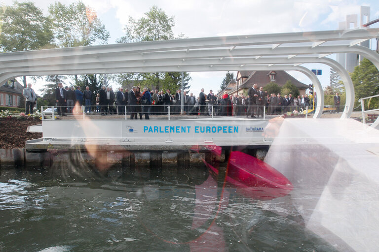 Fotografie 39: official opening of the pier of the European Parliament