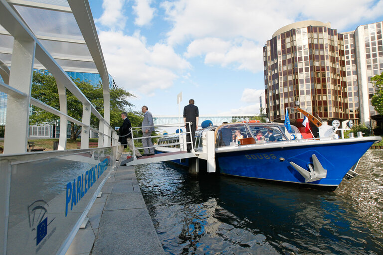 Fotografie 32: official opening of the pier of the European Parliament