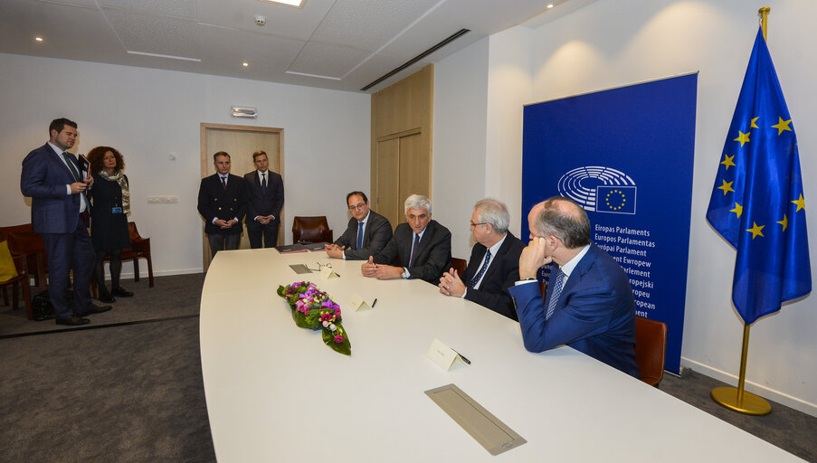 Signature of a convention between European Parliament and Normandy Region