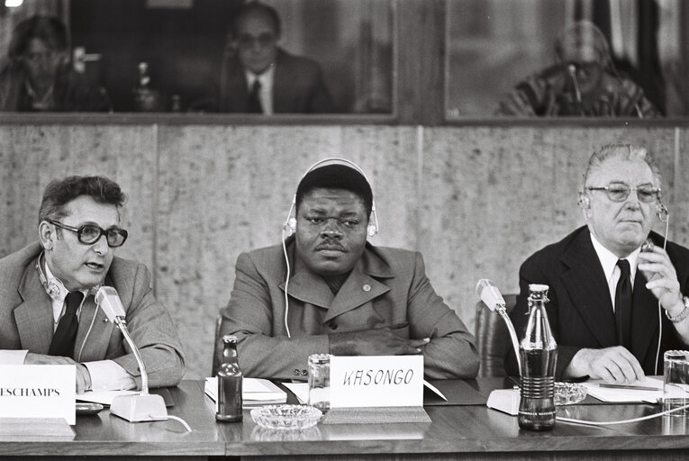 ACP-EU assembly meeting in Luxembourg 1976