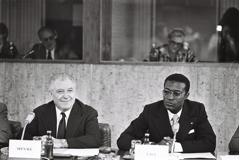 ACP-EU assembly meeting in Luxembourg 1976