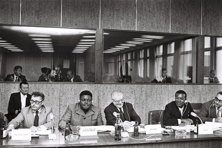 ACP-EU assembly meeting in Luxembourg 1976