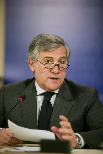 Press Conference on a new Space Policy for Europe