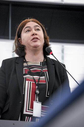 Photo 7: Plenary session week 46 2017 in Strasbourg - Explanation of votes