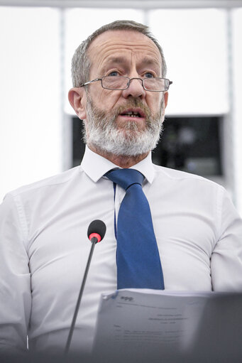 Photo 3: Plenary session week 46 2017 in Strasbourg - Explanation of votes