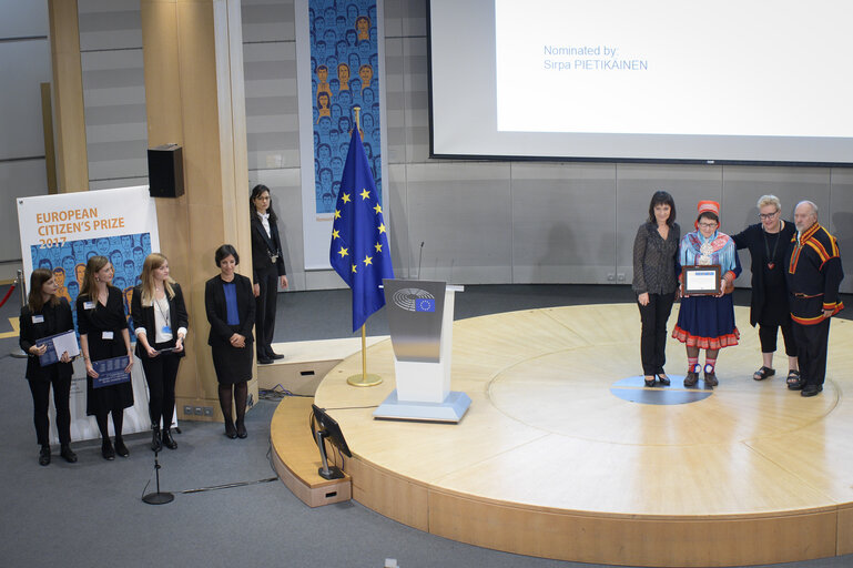 Fotografia 20: European Citizen's Prize 2017 - Diploma ceremony with Chancellor, Vice-President