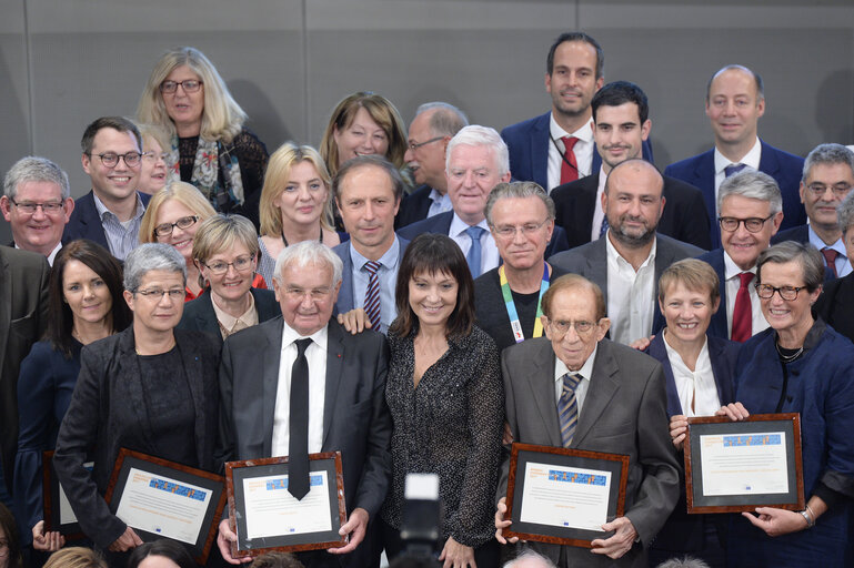 European Citizen's Prize 2017 - Diploma ceremony with Chancellor, Vice-President